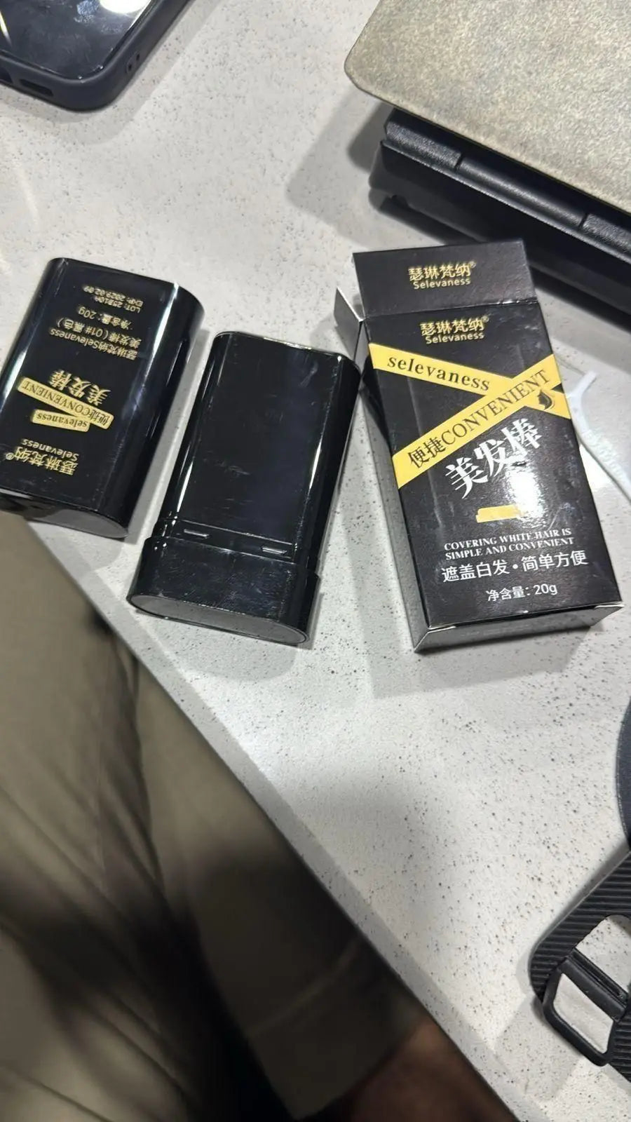 Hair Dye StickWaterproof Hair Dye Stick – Instant Gray Coverage