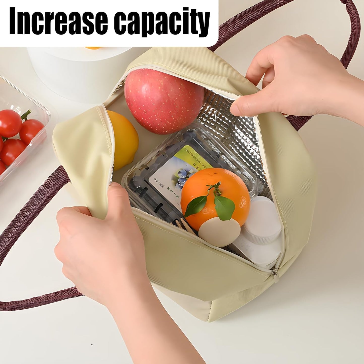 3D Cartoon Printed Lunch Bag Design Bento Bag