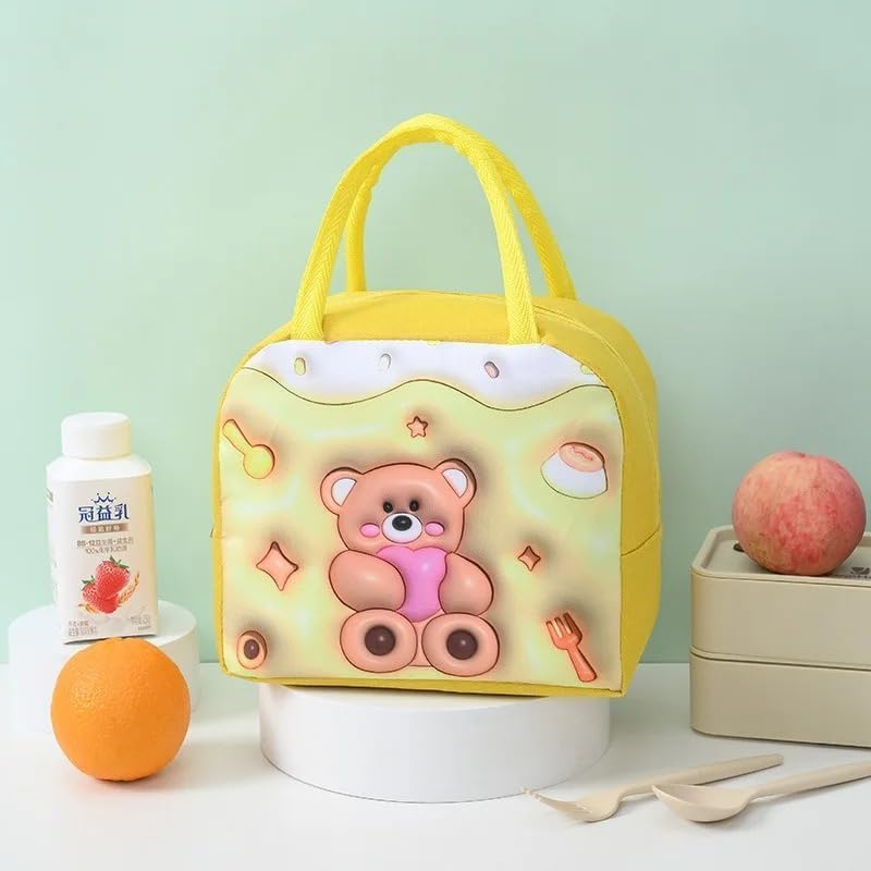 3D Cartoon Printed Lunch Bag Design Bento Bag